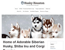 Tablet Screenshot of huskyhouston.com